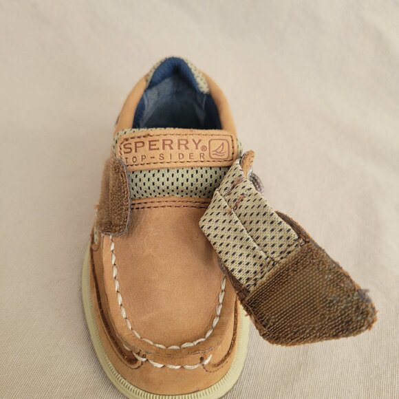 Sperry Toddler Lanyard Boat Shoe - Boys Size 6M US - Picture 8 of 10